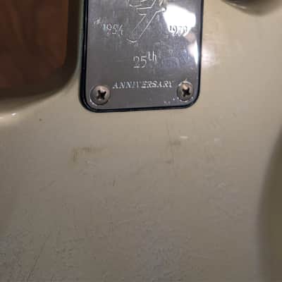 Fender 25th Anniversary Stratocaster 1979 - 1980 - Silver Metallic image 7