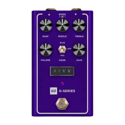 ギター Revv g3 distortion Revv G3 Purple Channel Distortion Pedal - Anniversary Edition