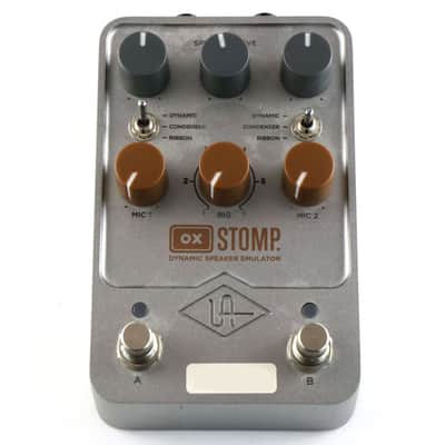 Universal Audio OX Stomp Dynamic Speaker Emulator 2023 - Present - Silver image 2