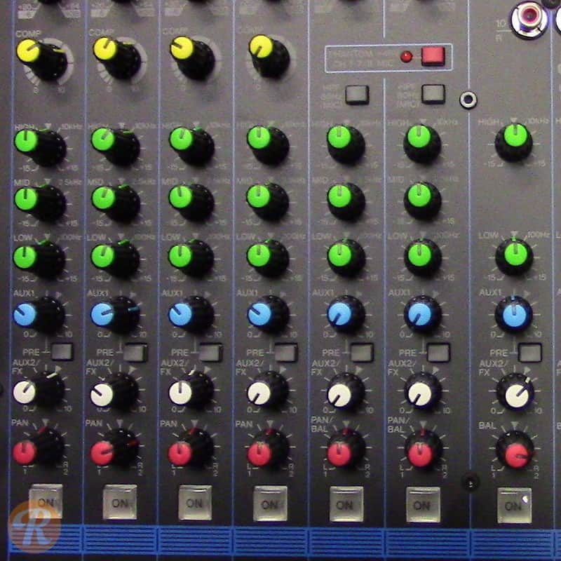 Yamaha MG12XU 12 Channel Analog Mixer image 2