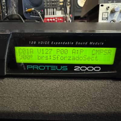 E-MU Systems Proteus 2000 Rackmount 128-Voice Sampler Module with CMPSR Card ,v2.26  //ARMENS// Bild 2