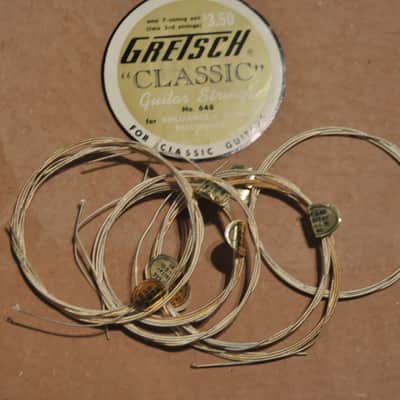 Gretsch 'Classic' Guitar strings set - 1950's "T" roof logo in original box image 5
