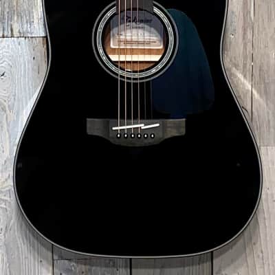 Takamine GD30 BLK G30 Series Dreadnought Acoustic Guitar Gloss Black, Help Support Indie Music Shops image 1