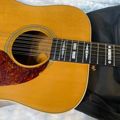 1988-89 Gibson Nouveau NV12 12 String Dreadnought Acoustic Guitar - Super RARE! Pro Set Up! image 2