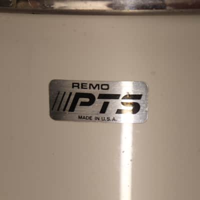 Remo Quadra PST 5pc Drum Set Kit White 22/16/14/13/12" image 8