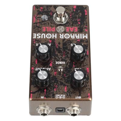 Electronic Audio Experiments Mirror House V2 Digital Pitch Shifting Modulator Effect Pedal - Bronze image 2