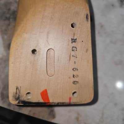 Ibanez RG 7620 24-fret Wizard 7 string neck made in Japan Fujigen 1999 - Maple and Rosewood image 5