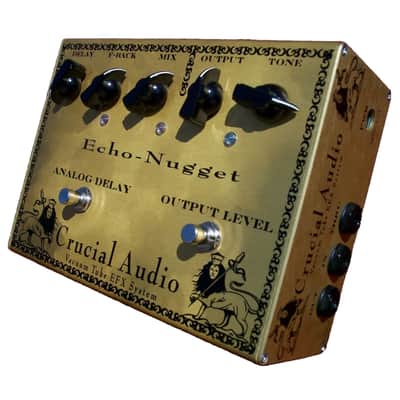 Crucial Audio Echo-Nugget Vacuum Tube Analog Delay Pedal image 2