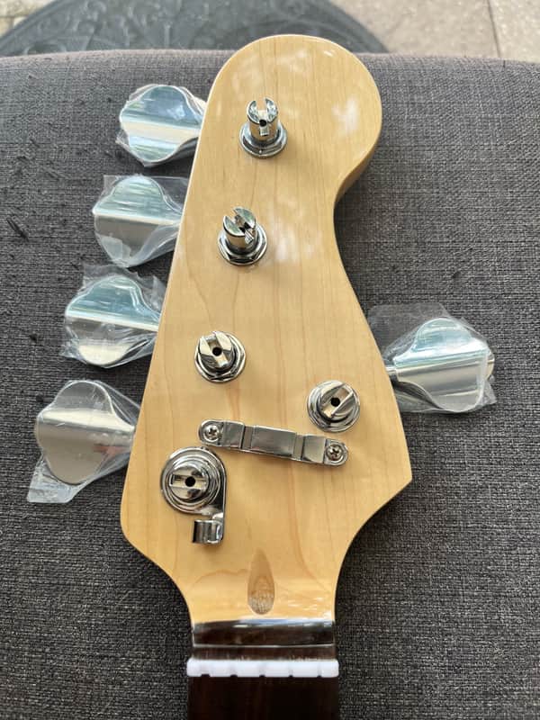 Fretless 5 String Bass Neck.No brand 2026 - Gloss poly finish image 1