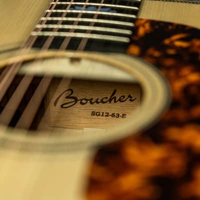 Boucher SG12-63-E 12 String S-Jumbo - Canadian Curly Maple image 9