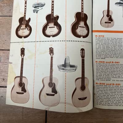 Circa 1963 Fender Dealer Letter and Regal Catalog Rare Collector Vintage Pre CBS image 5