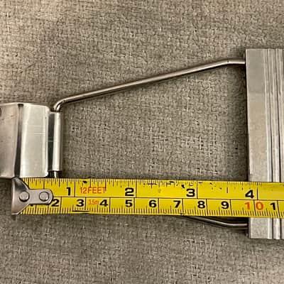 Vintage 12 String Trapeze Tailpiece 1960’s-1970’s Chrome Matsumoku Univox Aria Conrad Lyle MIJ Japan image 11
