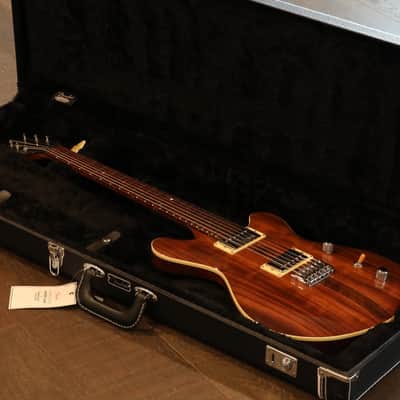 Sweetwood Rosewood Double-Cut Natural Electric Guitar + OHSC (5673) image 21