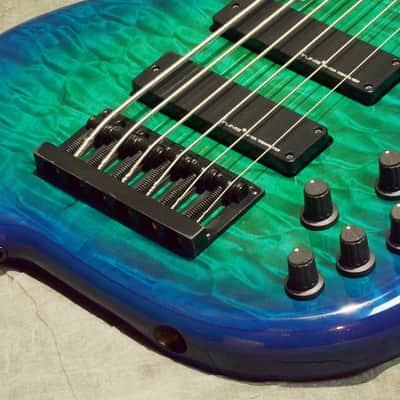 Tune TWB-6 EX Quilted Maple Top Blue Green Burst -Free Shipping* image 9