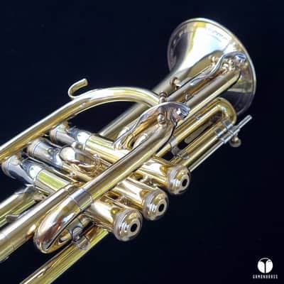 F.E. Olds & Son Super Recording Los Angeles offset valves cornet gamonbrass image 8