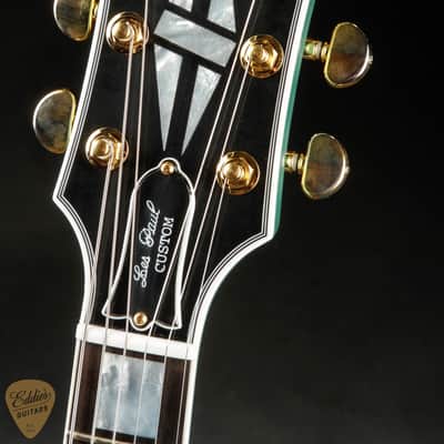 2024 - Gibson Custom Shop PSL Murphy Lab Les Paul Custom Heavy Aged Inverness Green 10.1 #CS400228 image 7