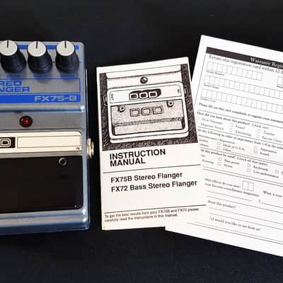 DOD Stereo Flanger FX75-B 1987 - 1997 - Silver image 15