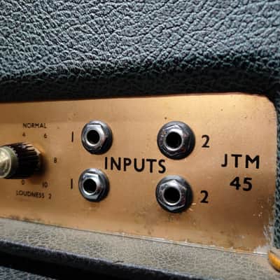 Marshall JTM45 MK II 2-Channel 45-Watt Guitar Amp Head 1963 - 1966 image 4