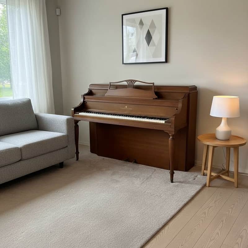 Steinway & Sons Upright Piano – Classic Craftsmanship image 1