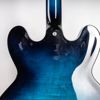 Gibson ES-335 Dot, Blue Burst | DEMO image 16