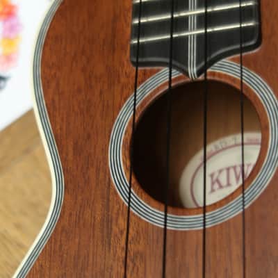 Kiwaya KTS-7 Martin Style 3 Replica Mahogany Soprano 3435 - Free World Shipping image 7