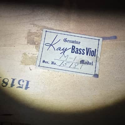 Kay Upright Bass - 1947 image 10