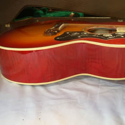 Gibson J 200 Custom 1994 - Cherry Sunburst image 14