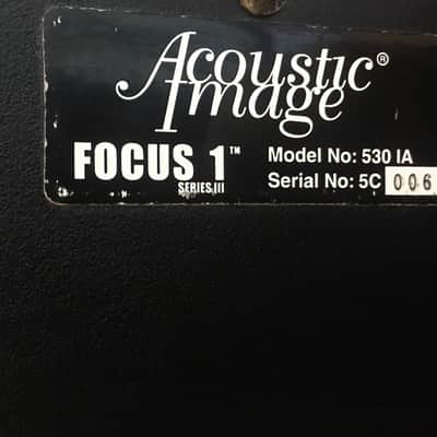 Acoustic Image Focus 1 series 3 image 3