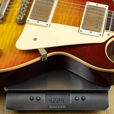 Gibson Custom M2M Murphy Lab 59 Les Paul Standard Ultra Light Aged Handpicked Top,Abiline Sunset Fade 941866 Top #18 image 4
