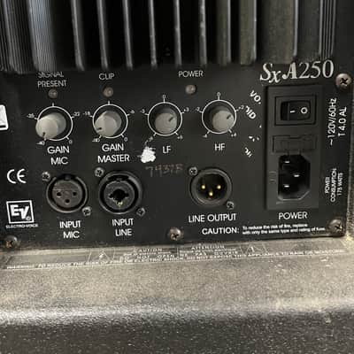 Electro-Voice SxA250 2-Way Full Range 15" Powered Speaker - Black image 8