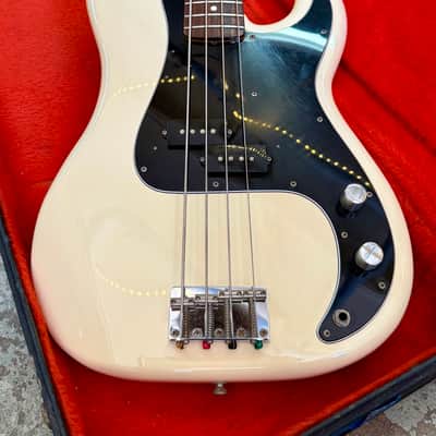 CIJ Fender PB-70 1999 Tokai era - Olympic white original vintage MIJ crafted in Japan 1970 precision bass image 3