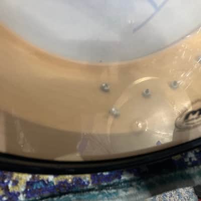 DW Terry Bozzio's 5x13" Collector's Craviotto Solid Shell Snare Drum 1998-Transparent Black Satin Oil image 25