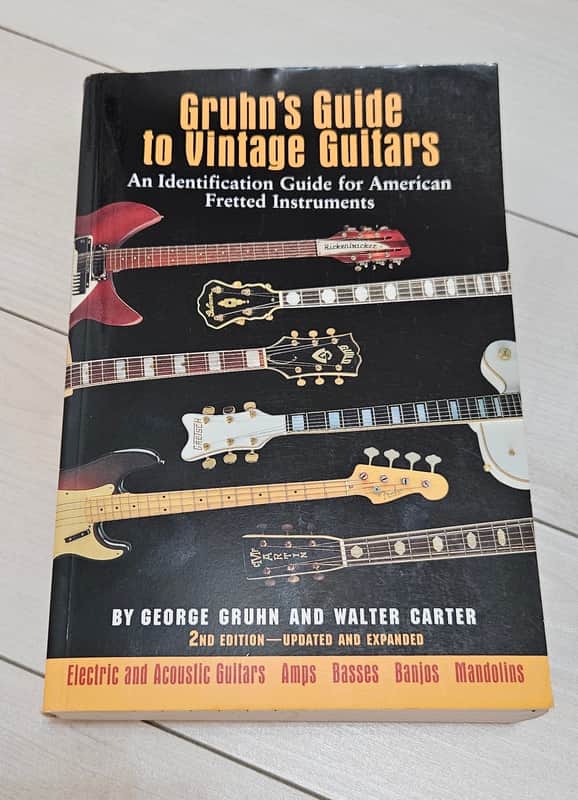 2nd Edition Miller Freeman Books Gruhn's Guide to Vintage Guitars image 1