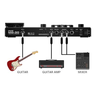 NUX MG-30 Multi Effect Guitar Amp Modeler image 4