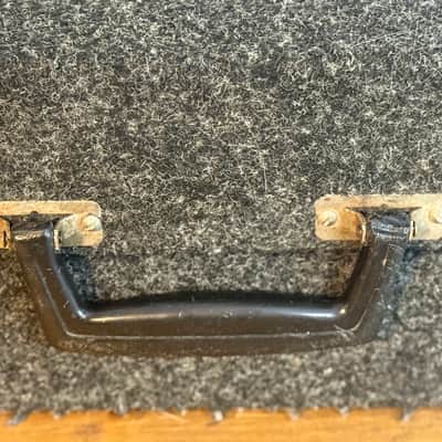 Roland Vintage Flight Road Case for DJ Synth Keyboard 1980’s Grey Carpeted Solid Wood image 10