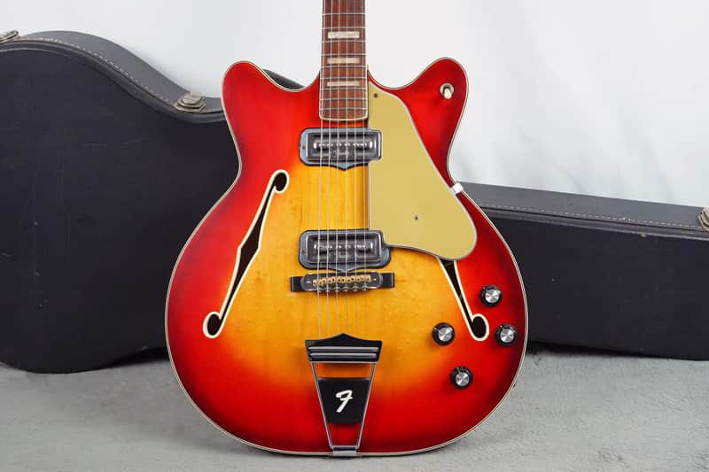 1966 Fender Coronado II, Sunburst image 1
