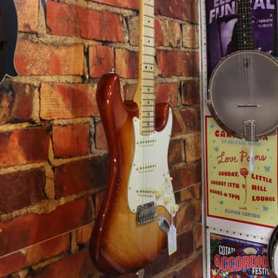 2017 Fender American Professional Stratocaster – Maple Fretboard, Sienna Sunburst image 4