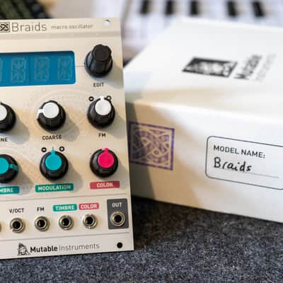 Mutable Instruments - BRAIDS macro oscillator - Eurorack modular, Original Box image 2