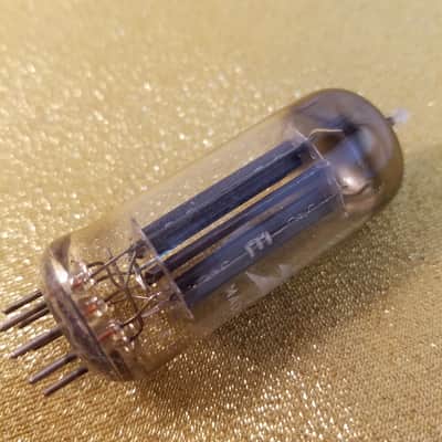 RCA 6CG7 tNOS AT1000 TESTED Balanced! PI Vacuum Tube T1 blackplate dual triode 1954-1959 image 5