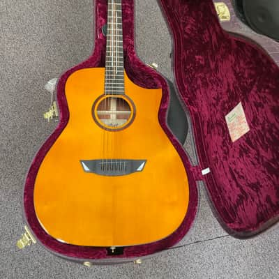 Cort LUXE NAT Frank Gambale Series Adirondack Spruce/Blackwood Concert Cutaway with Electronics 2010s - Natural Glossy image 1