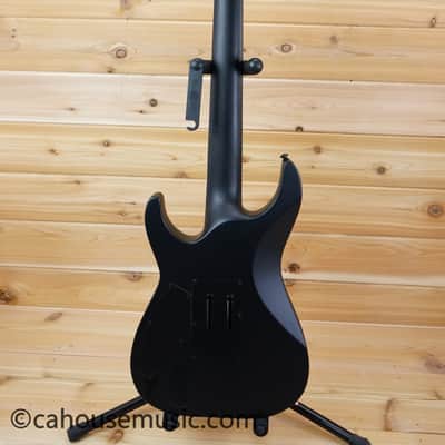 ESP LTD M-1007 Baritone - Charcoal Burst Satin image 12