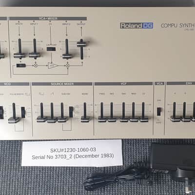 Roland CMU-810 - The real deal - not a copy - Stylish cream and black image 1