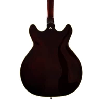 VKB-6 Electric 6-String Bass - Left-Handed-Sunburst image 3