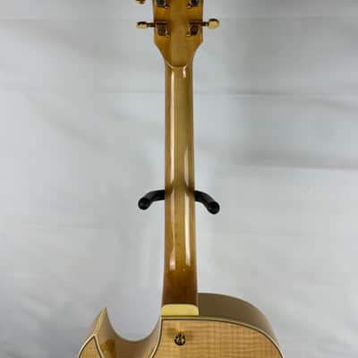 Ibanez LGB30 George Benson Signature Hollowbody Electric Guitar, Ebony Fingerboard, Natural image 5