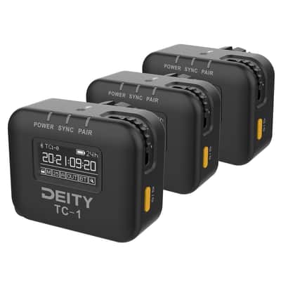 Deity Microphones TC-1 Wireless Timecode Generator Box, 3-Pack image 1