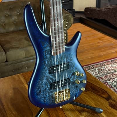 Ibanez SR300EDX-CZM Standard Soundgear Bass Cosmic Blue Frozen Matte - NEW image 1