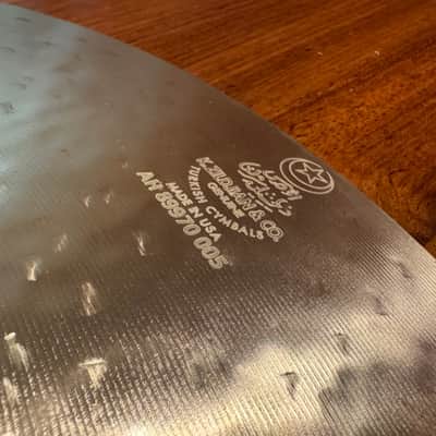 Zildjian 20" K Custom Dark Crash Cymbal 1995 - Present - Traditional image 6