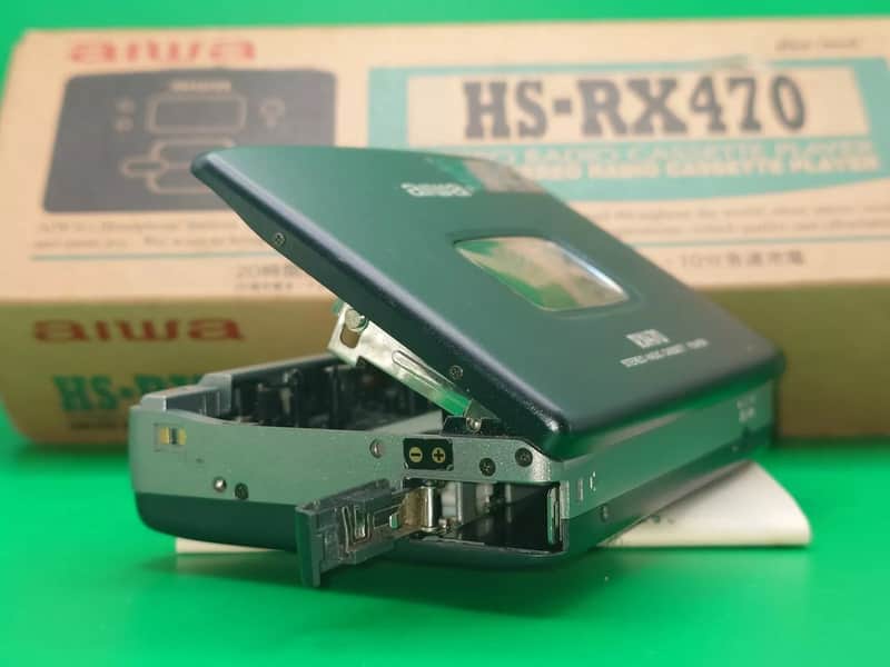 new head Speed Perfect Working Cassetteboy AIWA HS-rx470 Stereo new head Speed Perfect Working Cassetteboy AIWA HS-rx470 Stereo