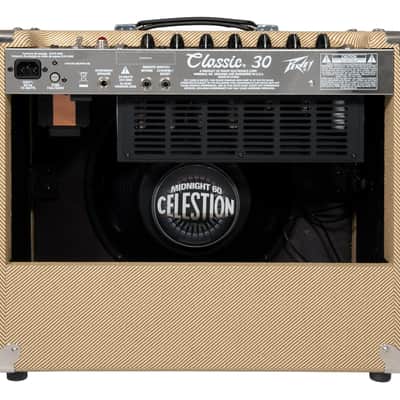 Peavey Classic 30 112 2-Channel 30-Watt 1x12" Guitar Combo Amp - Tweed image 4