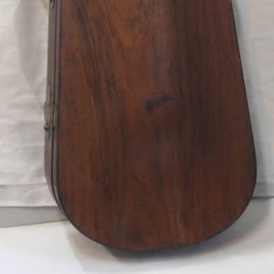 None vintage wood violin case early 1900s - Rosewood image 1